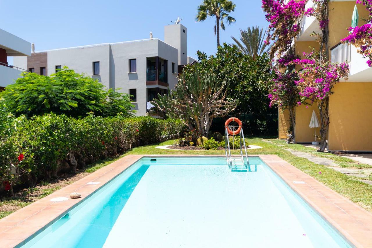Apartamentos Melusina En Playa Del Ingles Al Lado De La Playa Y Las Dunas De Maspalomas Buitenkant foto